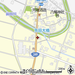 石川県羽咋郡宝達志水町免田ヨ60周辺の地図