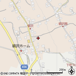 長野県中野市柳沢561周辺の地図
