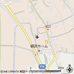 長野県中野市柳沢23周辺の地図