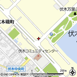 上野輸送富山周辺の地図