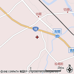長野県上水内郡信濃町古間旭町周辺の地図