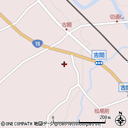 長野県信濃町（上水内郡）古間（旭町）周辺の地図