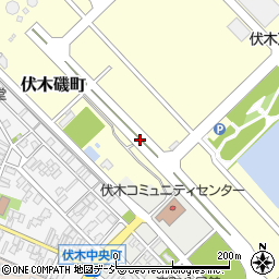 富山県高岡市伏木磯町周辺の地図
