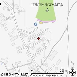 栃木県矢板市中周辺の地図