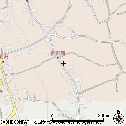 長野県中野市柳沢700周辺の地図