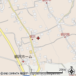長野県中野市柳沢580周辺の地図