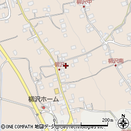 長野県中野市柳沢579周辺の地図