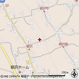 長野県中野市柳沢591周辺の地図