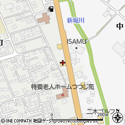 ガスト矢板店周辺の地図