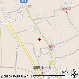 長野県中野市柳沢523周辺の地図