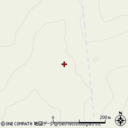 長野県北安曇郡小谷村中小谷周辺の地図