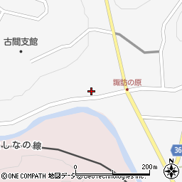 長野県上水内郡信濃町富濃諏訪原周辺の地図