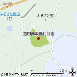 中野市豊田赤坂農村公園周辺の地図