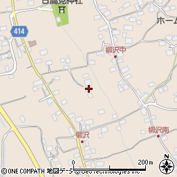 長野県中野市柳沢603周辺の地図