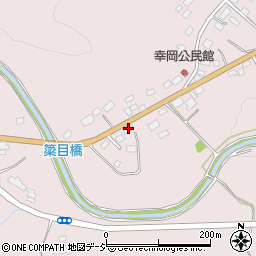 栃木県矢板市幸岡346周辺の地図