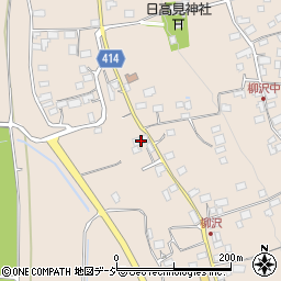 長野県中野市柳沢512-1周辺の地図