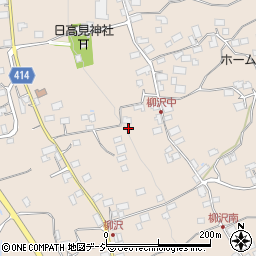 長野県中野市柳沢650周辺の地図