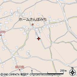 長野県中野市柳沢867周辺の地図