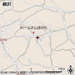 長野県中野市柳沢868周辺の地図