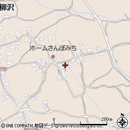 長野県中野市柳沢869周辺の地図