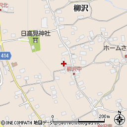 長野県中野市柳沢638周辺の地図