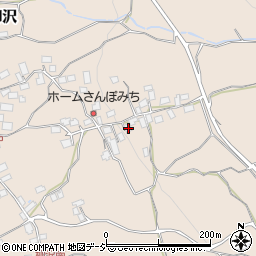 長野県中野市柳沢878周辺の地図