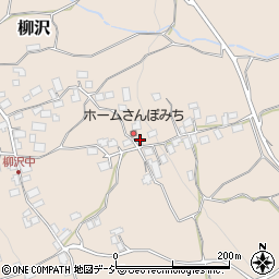 長野県中野市柳沢982周辺の地図