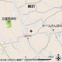 長野県中野市柳沢1046周辺の地図