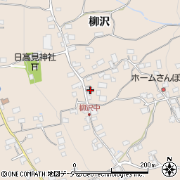長野県中野市柳沢1052周辺の地図
