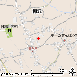 長野県中野市柳沢1045周辺の地図