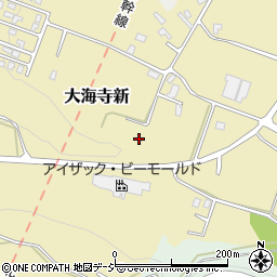 富山県魚津市刈安村周辺の地図