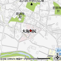 石川県羽咋郡宝達志水町大海川尻周辺の地図