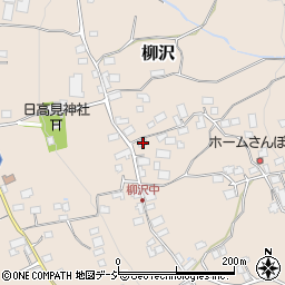 長野県中野市柳沢1053周辺の地図