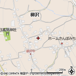 長野県中野市柳沢1042周辺の地図