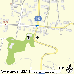 栃木県大田原市福原153周辺の地図