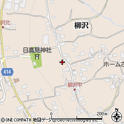 長野県中野市柳沢1055周辺の地図