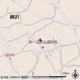 長野県中野市柳沢986周辺の地図