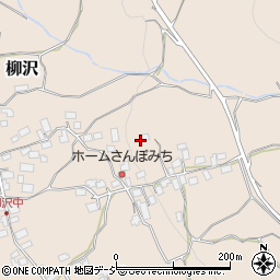 長野県中野市柳沢976周辺の地図