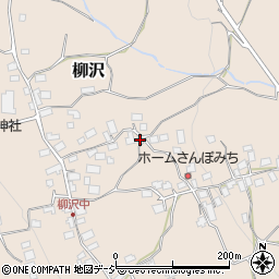 長野県中野市柳沢990周辺の地図