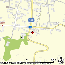 栃木県大田原市福原155-1周辺の地図