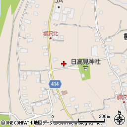 長野県中野市柳沢1082周辺の地図