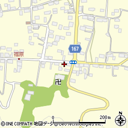 栃木県大田原市福原274周辺の地図