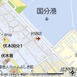 浜八釣具周辺の地図