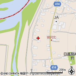 長野県中野市柳沢459周辺の地図