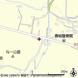 栃木県大田原市福原1241-1周辺の地図