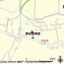 栃木県大田原市福原1202周辺の地図
