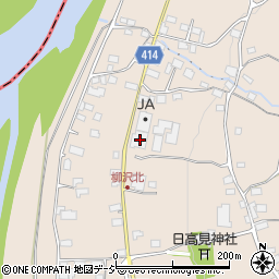 長野県中野市柳沢1118-1周辺の地図