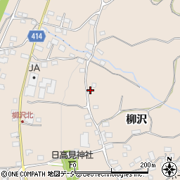 長野県中野市柳沢1160周辺の地図