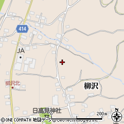 長野県中野市柳沢1161周辺の地図