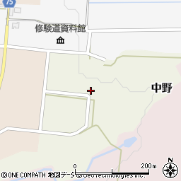 石川県羽咋郡宝達志水町中野イ41周辺の地図